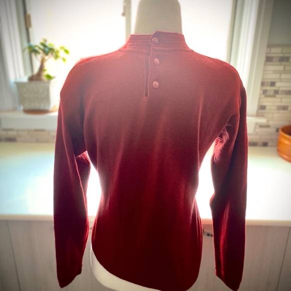 Vintage asymmetrical sweater - Picture 4 of 6